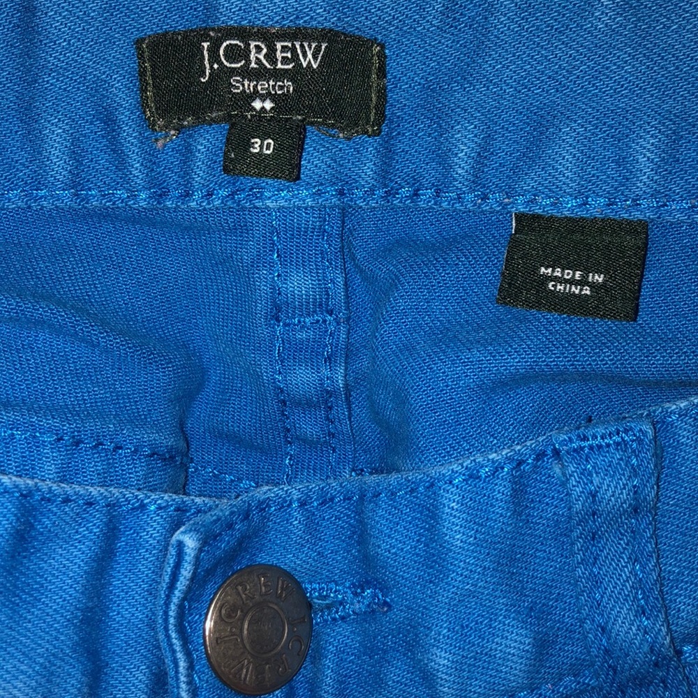 🆕 Price❗️J Crew Toothpick Jeans (Cobalt Blue) - Picture 3 of 3